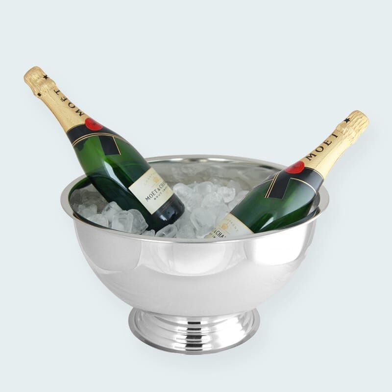 Tilbehør til din fest - Champagnekøler med isterninger